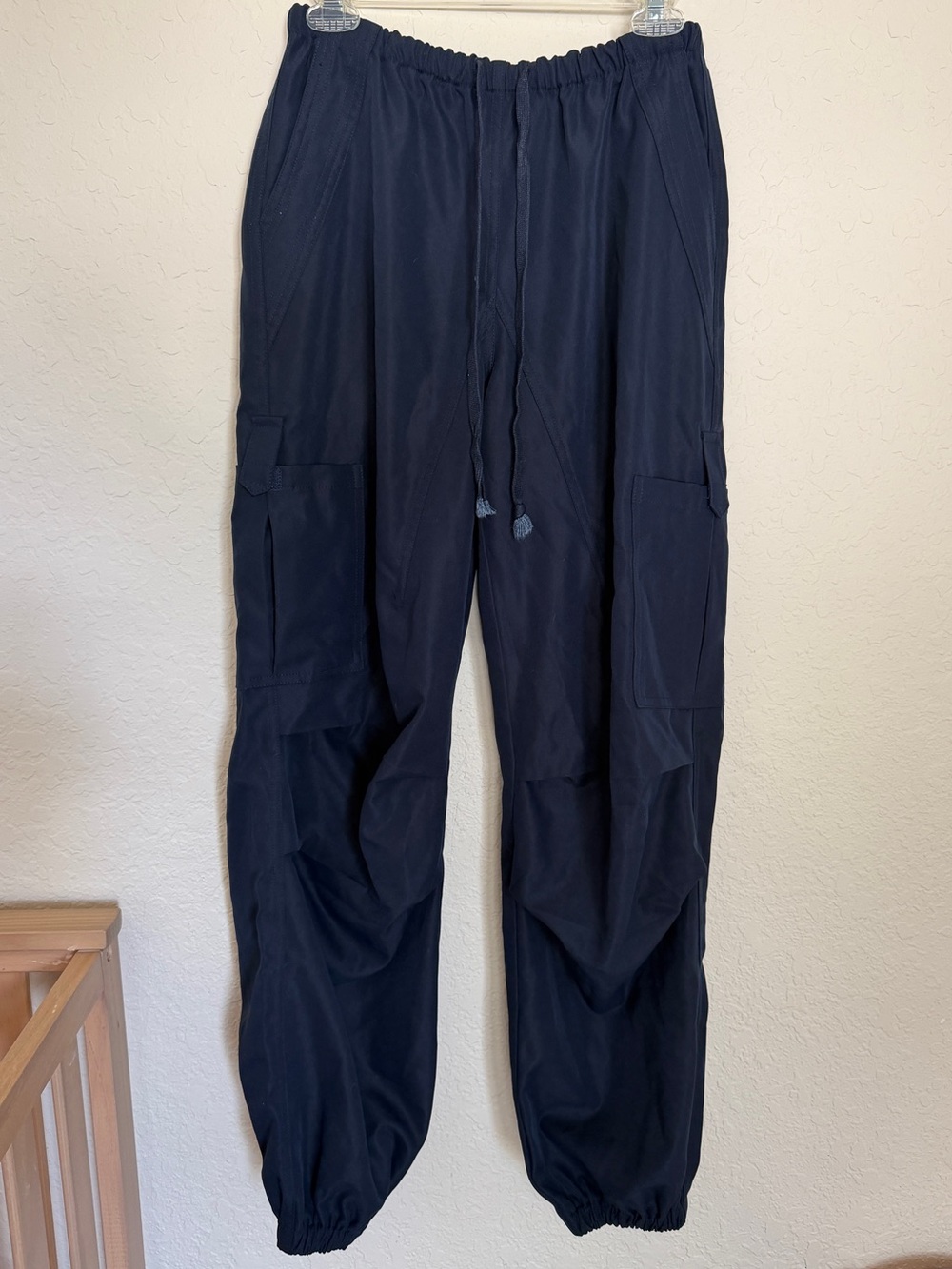 Princess Polly Navy Cargo Pants